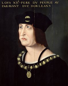 Fransa Kralı XII. Louis (1462-1515) Portresi
